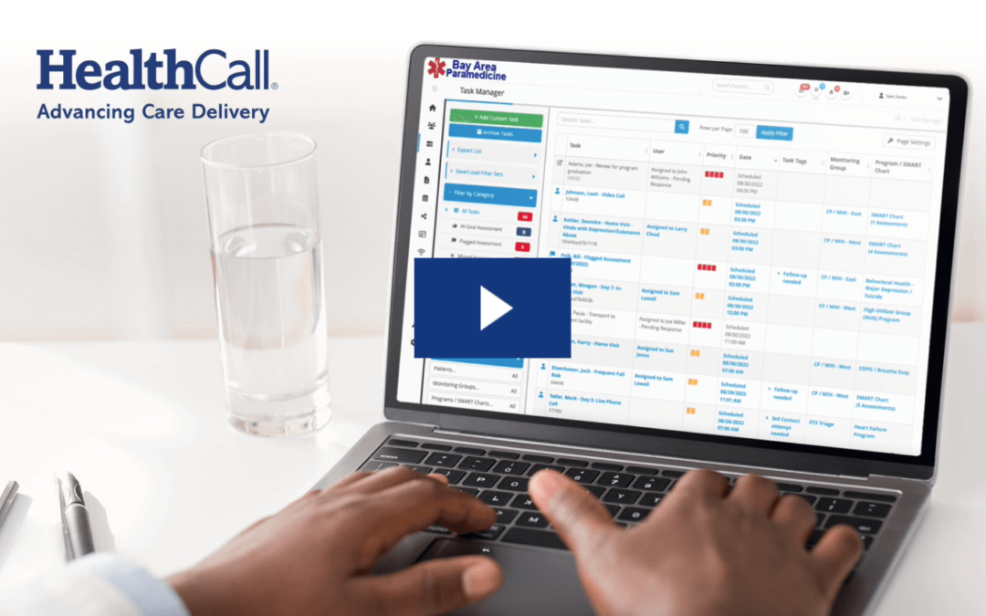 New HealthCall task manager features