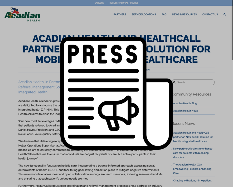 HealthCall #1 Care Delivery Platform - HealthCall