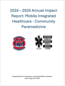 Annual Impact Report Cover Mobile Integrated Healthcare