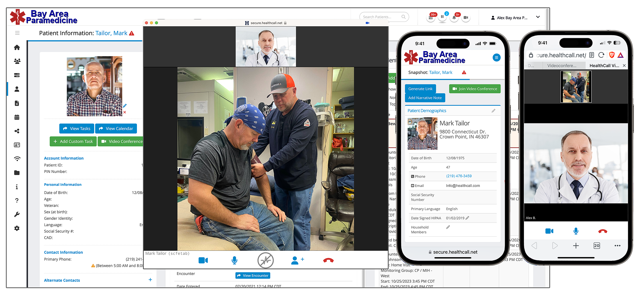 one click telehealth across devices